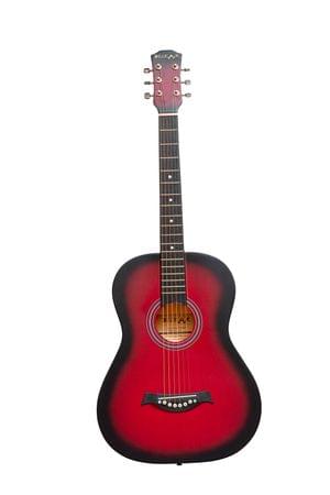 Belear I-370 38 Inch Red Dreadnought Acoustic Guitar